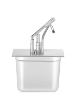 Pokrywa z dyspenserem do pojemników GN 1/4, 270x165mm