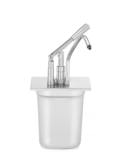 Pokrywa z dyspenserem do pojemników GN 1/6, 180x165mm