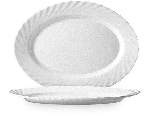 Półmisek owalny Trianon, Arcoroc, 350 mm, biały, 350x240x(H)26mm