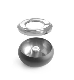 Popielnica czarna ⌀105x(H)58mm popielniczka