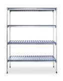 Regał magazynowy aluminiowy 1280x405x(H)1685mm