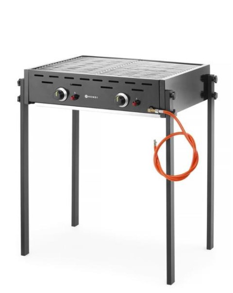 Roast-Master Pro Black Grill gazowy, czarny, 11,6kW, 790x560x(H)900mm