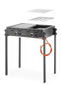 Roast-Master Pro Black Grill gazowy, czarny, 11,6kW, 790x560x(H)900mm
