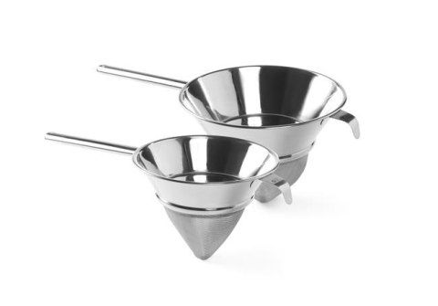 Sito chińskie stożkowe z siatką - gęste śr. 245 mm 500x245x(H)210mm