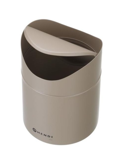 Śmietniczka stołowa 1,2L, beżowy, 120x(H)165mm