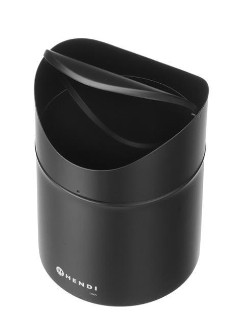 Śmietniczka stołowa 1,2L, czarny, 120x(H)165mm