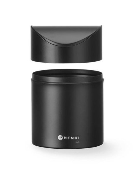 Śmietniczka stołowa 1,2L, czarny, 120x(H)165mm