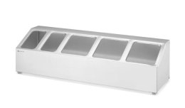 Stojak na pojemniki GN, HENDI, 745x245x(H)215mm