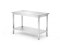 Stół centralny z półką Kitchen Line - skręcany 1200x600x(H)850