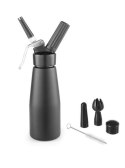Syfon do bitej śmietany 0,5L, czarny, ⌀80x(H)260mm