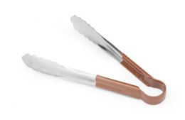 Szczypce do serwowania HACCP , brązowy, (L)250mm