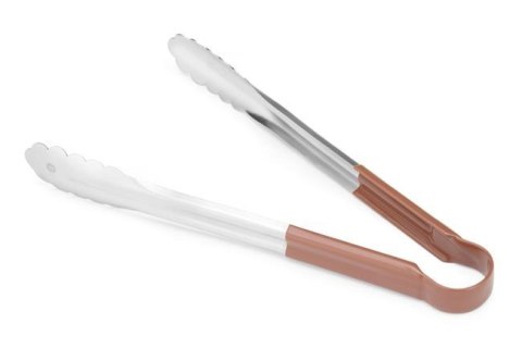 Szczypce do serwowania HACCP brązowy, (L)300mm