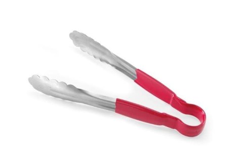 Szczypce do serwowania HACCP czerwony, (L)250mm