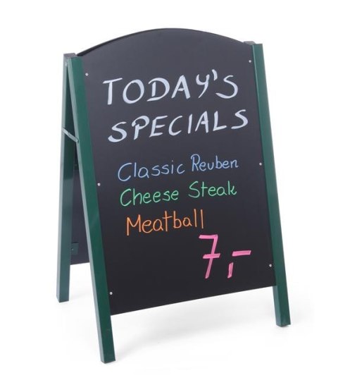 Tablica wolnostojąca informacyjna potykacz 500x550x(H)850mm