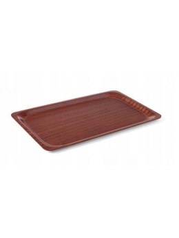 Taca antypoślizgowa drewniana - prostokątna, 360x460mm