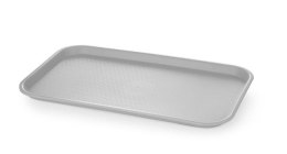 Taca fast food z polipropylenu , jasnoszary, 530x325x(H)20mm