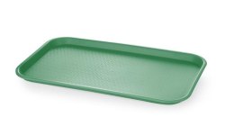 Taca fast food z polipropylenu, zielony, 530x325x(H)20mm