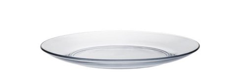 Talerz deserowy LYS, transparentny, o190x(H)20mm duralex