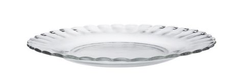 Talerz deserowy PICARDIE, transparentny, ø205x(H)20mm duralex