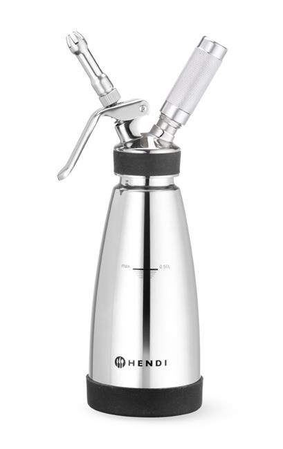 Termo syfon do ciepłych i zimnych sosów, 0,5L, 95x(H)275mm