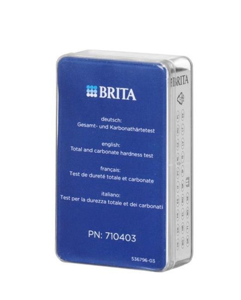 Tester do twardości węglanowej i całkowitej wody, Brita