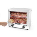 Toster kanapkowy z 6 klamrami, HENDI, 230V/3000W, 450x390x(H)400mm