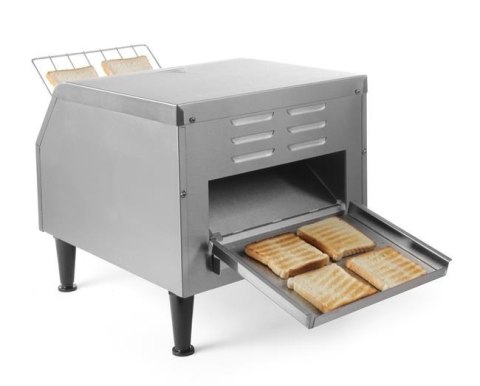 Toster przelotowy podwójny, srebrny, 230V/2240W, 418x365x(H)390mm