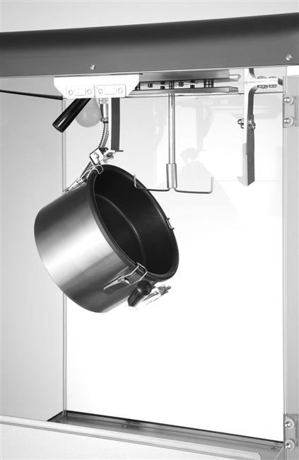 Urządzenie do popcornu 80L, czarny, 220-240V/1155W, 560x445x(H)775mm