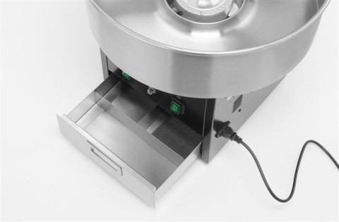 Urządzenie do waty cukrowej, HENDI, czarny, 220-240V 520x520x(H)503mm