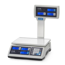 Waga kalkulacyjna z legalizacją z wysięgnikiem, CAS, 304x324x419mm