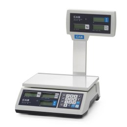 Waga kalkulacyjna z legalizacją z wysięgnikiem, CAS, 304x324x419mm