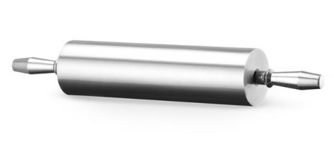 Wałek do ciasta aluminiowy, HENDI, ⌀90x545mm, Okrągły