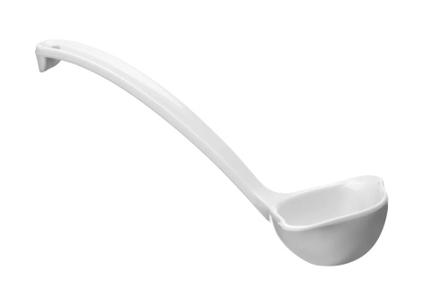 Chochla do sosów, HENDI, 0,03L, kość słoniowa, 180x70mm