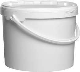 Wiadro, HENDI, 11,5L, biały, ⌀300x(H)230mm