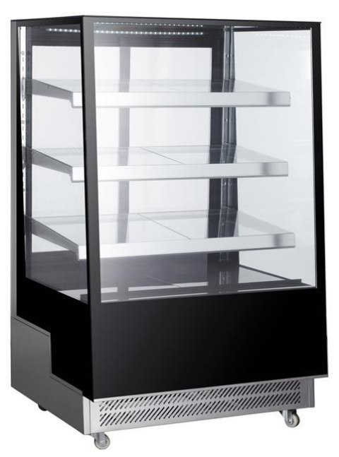 Witryna chłodnicza 3-półkowa, Arktic, 500L, 230V/490W, 900x833x(H)1460mm