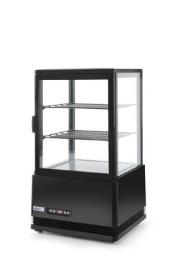 Witryna chłodnicza nastawna, 58 l, Arktic, czarny, 230V/170W, 452x406x(H)830mm