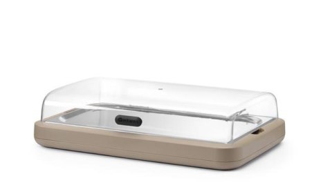 Witrynka chłodząca UNIQ, HENDI, GN 1/1, beżowy, 593x389x(H)147mm