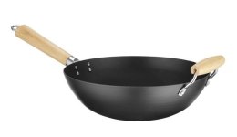 Wok z drewnianym uchwytem, HENDI, ⌀324x565mm