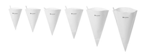 Worki do szprycowania, wielokrotnego użytku, 2 szt., (L)400mm