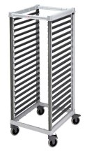 Wózek Camshelving do transportu pojemników, 18 × GN 2/1