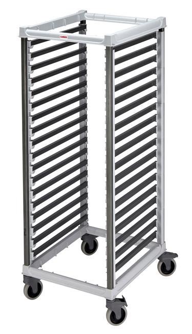Wózek Camshelving do transportu pojemników, 18 × GN 2/1