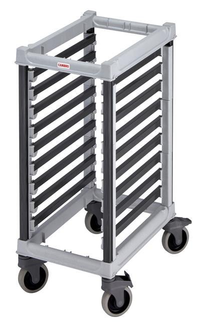 Wózek Camshelving do transportu pojemników, 9 × GN 1/1