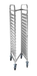 Wózek do transportu pojemników 15×GN 1/1, 445x610x(H)1710mm