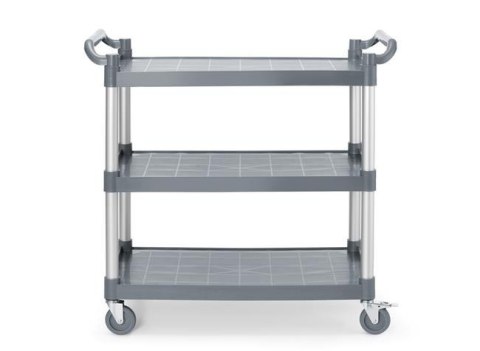 Wózek kelnerski 3-półkowy z polipropylenu, 1010x500x(H)960mm