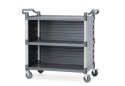 Wózek kelnerski 3-półkowy z polipropylenu, 1010x500x(H)960mm