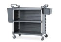 Wózek kelnerski 3-półkowy z polipropylenu, 1010x500x(H)960mm
