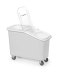 Wózek na artykuły sypkie, AmerBox, 62L, 345x720x(H)570mm