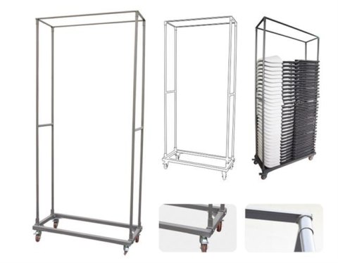 Wózek na krzesła, AmerBox, 1140x492x(H)1895mm