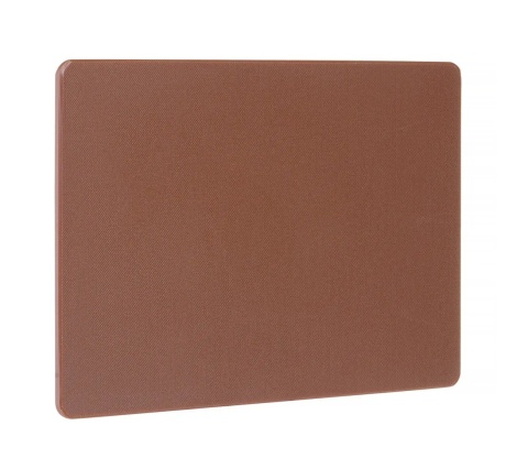 Deska do krojenia HACCP GN 1/1 brązowa, 530x325x(H)10mm