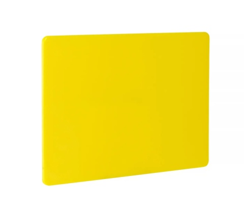 Deska do krojenia HACCP GN 1/1 żółta 530x325x(H)10mm